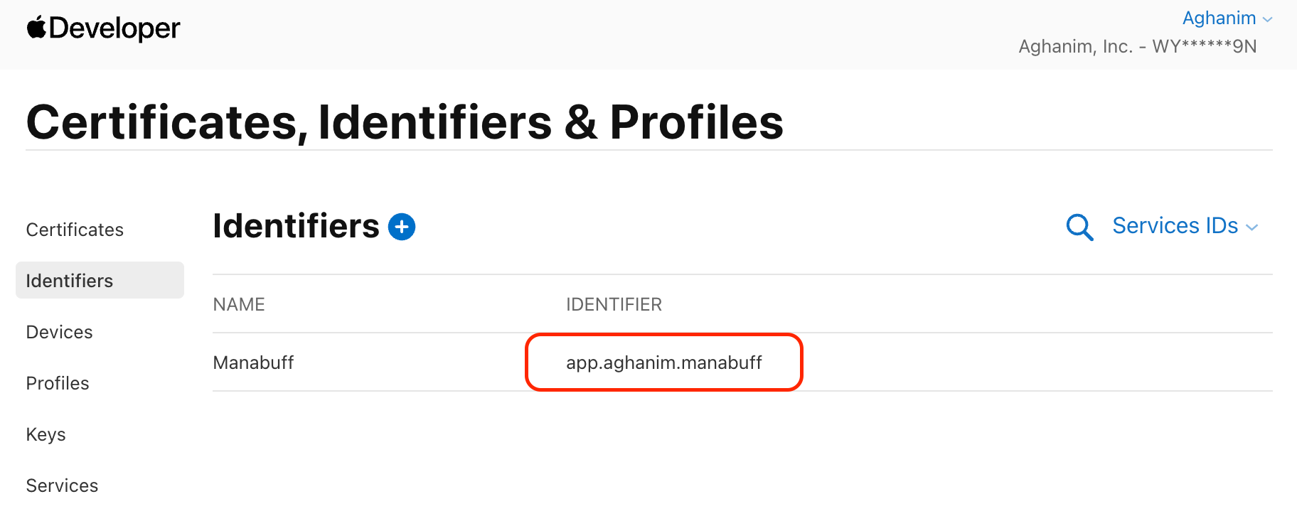 Apple Login