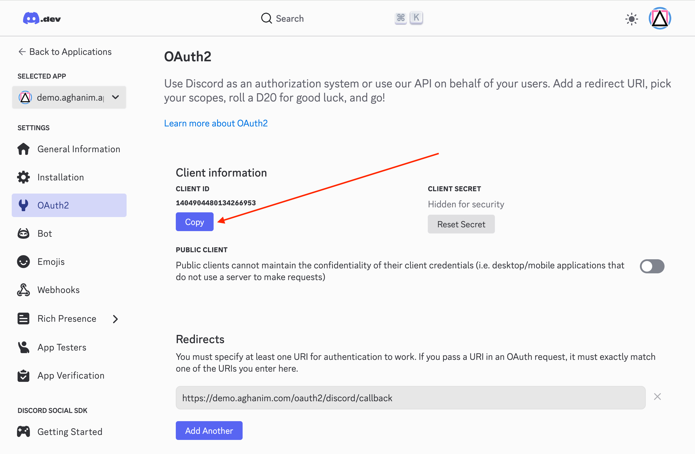 Discord Login