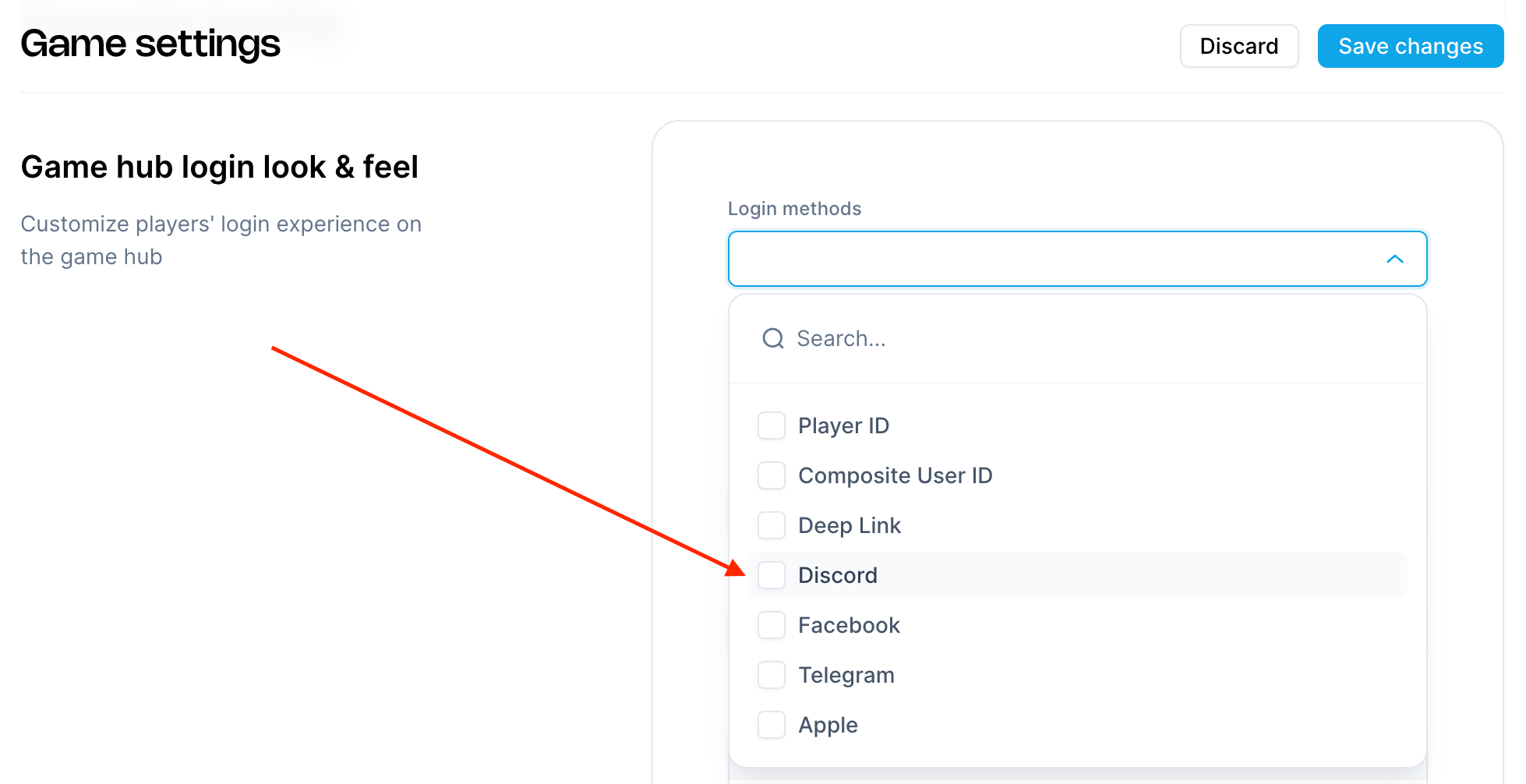 Discord Login