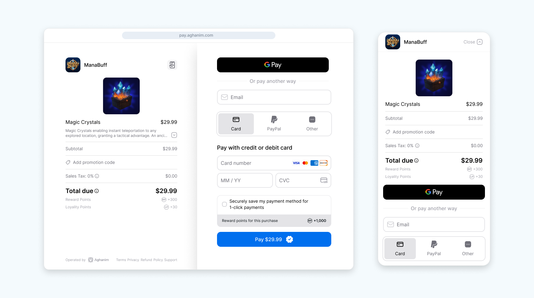 Desktop Checkout